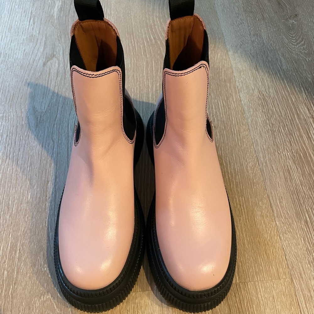 Ganni creeper boots
